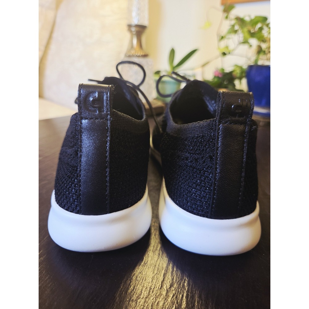 Cole Haan Wms 2 ZEROGRAND Stitchlite Black Knit/White Sz 8.5B W11511 NEW! $160 - Picture 6 of 14